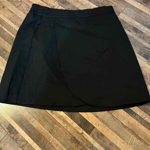 Womens Vero Moda Black Mini Skirt A-Line High Waist Business Casual Party Size 4